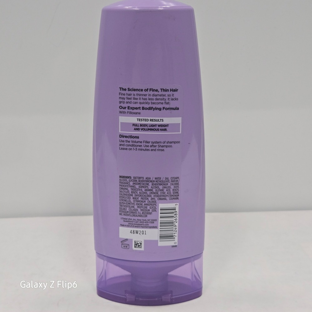 L'Oreal Paris Elvive Volume Filler Volumizing Conditioner 12.6 oz Fine Thin Hair